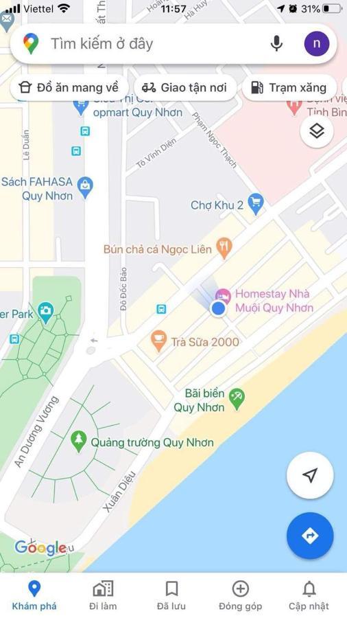 Homestay Nha Muoi Quy Nhơn Kültér fotó